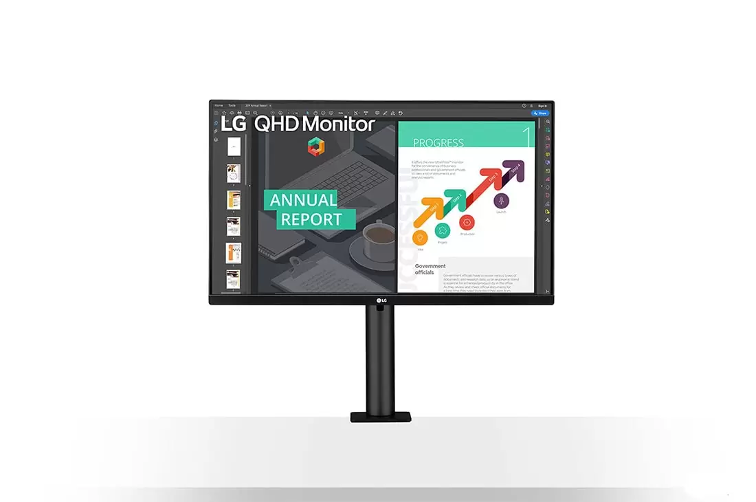 מסך מחשב LG 27QN880-B ‏27 ‏אינטש QHD תמונה 2
