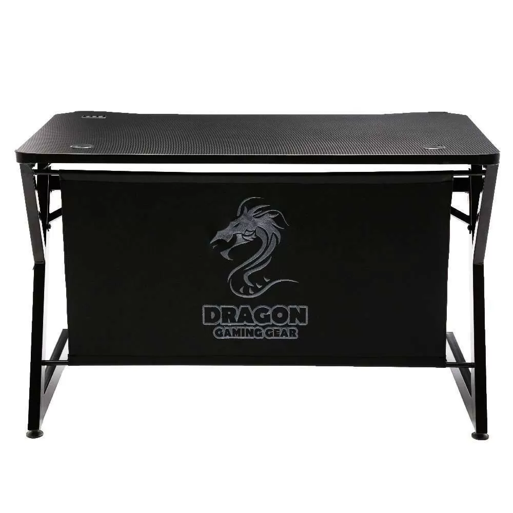 שולחן גיימינג שחור Dragon T7 XL RGB Gaming Table