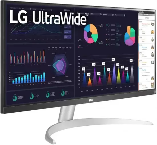 מסך מחשב LG UltraWide 29WQ600-W ‏29 ‏אינטש UW-UXGA תמונה 3