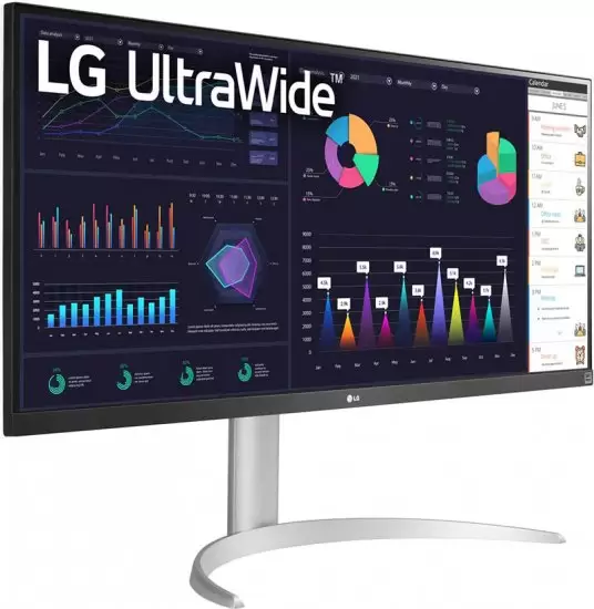 מסך מחשב LG Ultra Wide 34WQ650-W ‏34 ‏אינטש Full HD תמונה 3