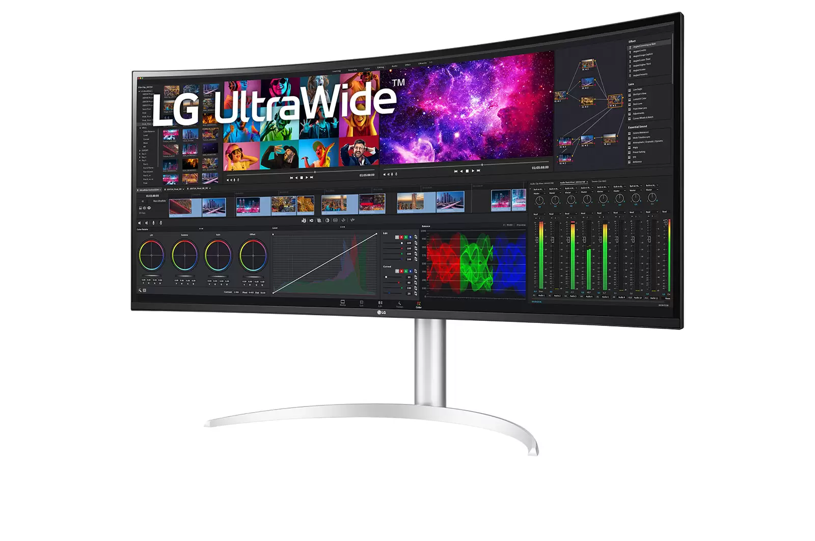 מסך מחשב 5K LG UltraWide 40WP95CP-W תמונה 2