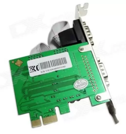 כרטיס PCI-E בעל 2 חיבורי RS232 תמונה 2