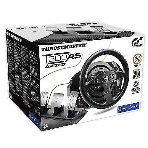 הגה מירוצים עם דוושות thrustmaster T300 RS GT Edition PS4 תמונה 2