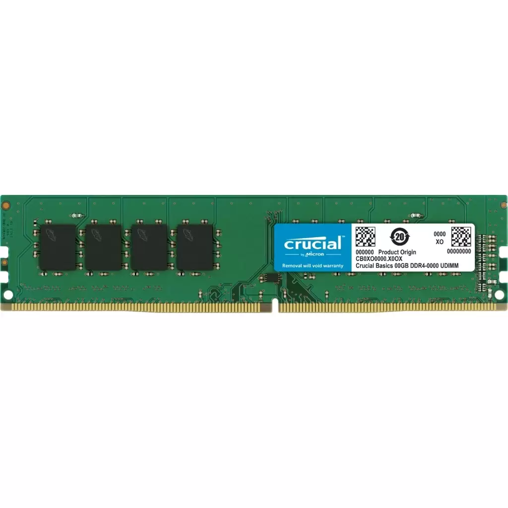 זיכרון לנייח CRUCIAL 8GB DDR4 2666MHZ CB8GU2666