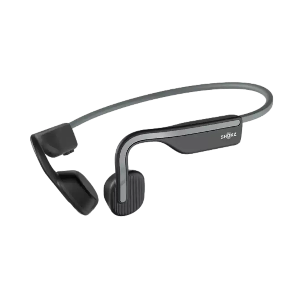 אוזניות עצם OPENMOVE SHOKZ בצבע אפור