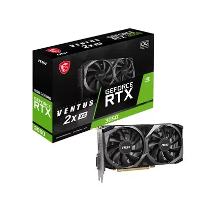 כרטיס מסך MSI NVIDIA RTX 3050 VENTUS 2X XS 8G OC