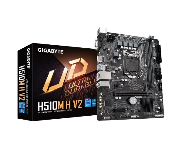 לוח דור 11/10 Gigabyte H510M H V2 Micro-Atx LGA1200 PCIE4.0X16