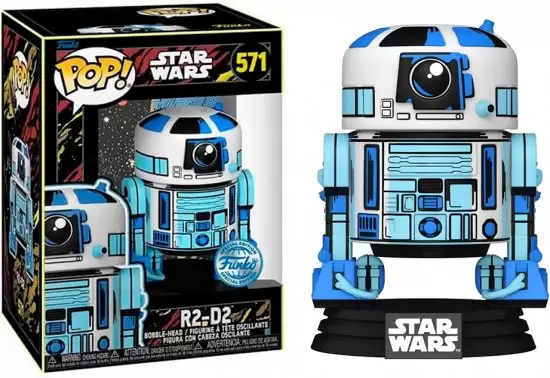 בובת פופ מלחמת הכוכבים סדרת רטרו - רובוט Funko POP! R2-D2