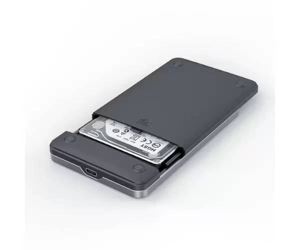 קופסא חיצונית לדיסק Netac USB Type-C/A 2.5 Inch SATA HDD Case תמונה 3