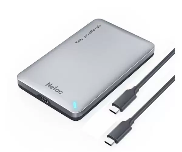 קופסא חיצונית Netac USB Type-C 2.5 Inch SATA HDD Case