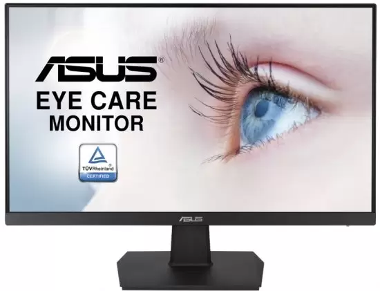 מסך מחשב ASUS VA27EHE BK/ 27" Monitor IPS FHD 75Hz 5MS HDMI/VGA