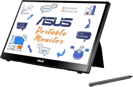 מסך נייד ASUS MB14AHD GR/5MS 14" WL Portable ZenScreen HDMI+TYPEC*2