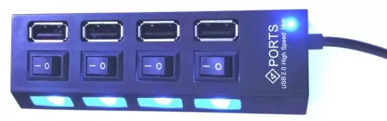 מפצל אקטיבי GOLDTOUCH ACTIVE 4 Ports USB 2.0 HUB