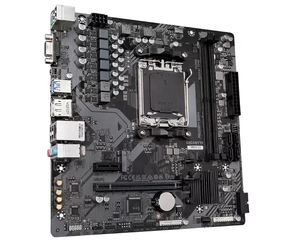 לוח למעבדי Gigabyte A620M S2H DDR5 Micro-Atx DP HDMI VGA AM5 AMD תמונה 3