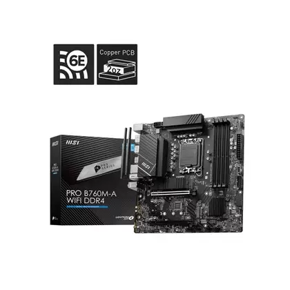 MSI PRO B760M-A WIFI DDR4 לוח אם