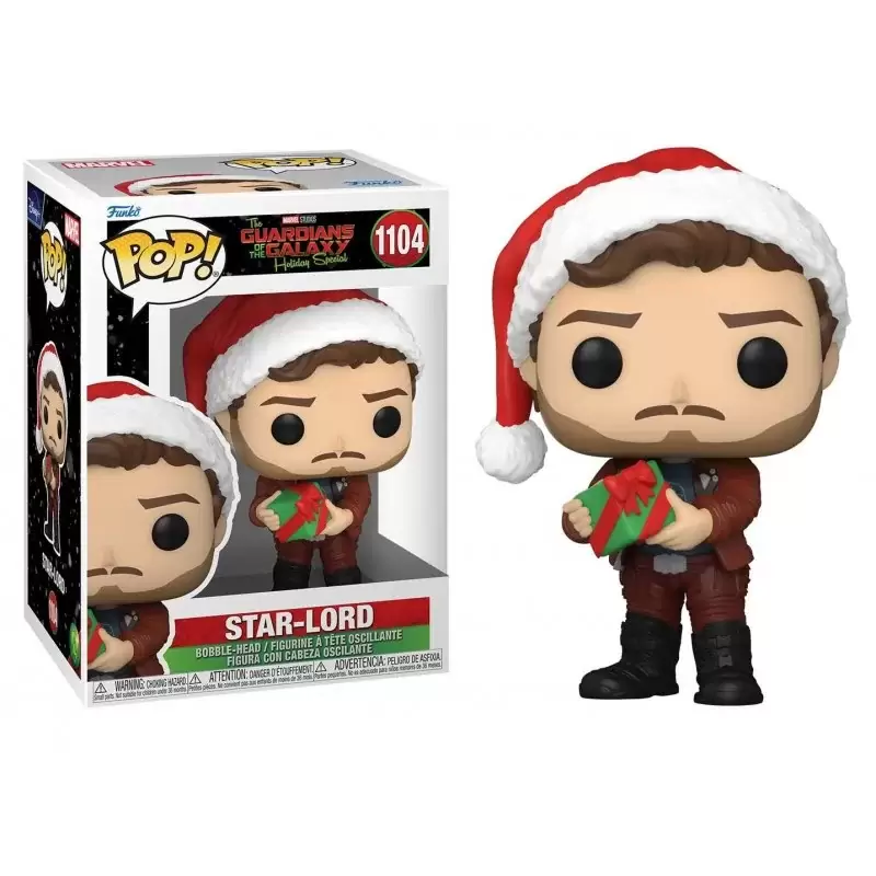 בובת פופ POP FUNKO! Marvel GOTG Holiday Special Star-Lord 1104