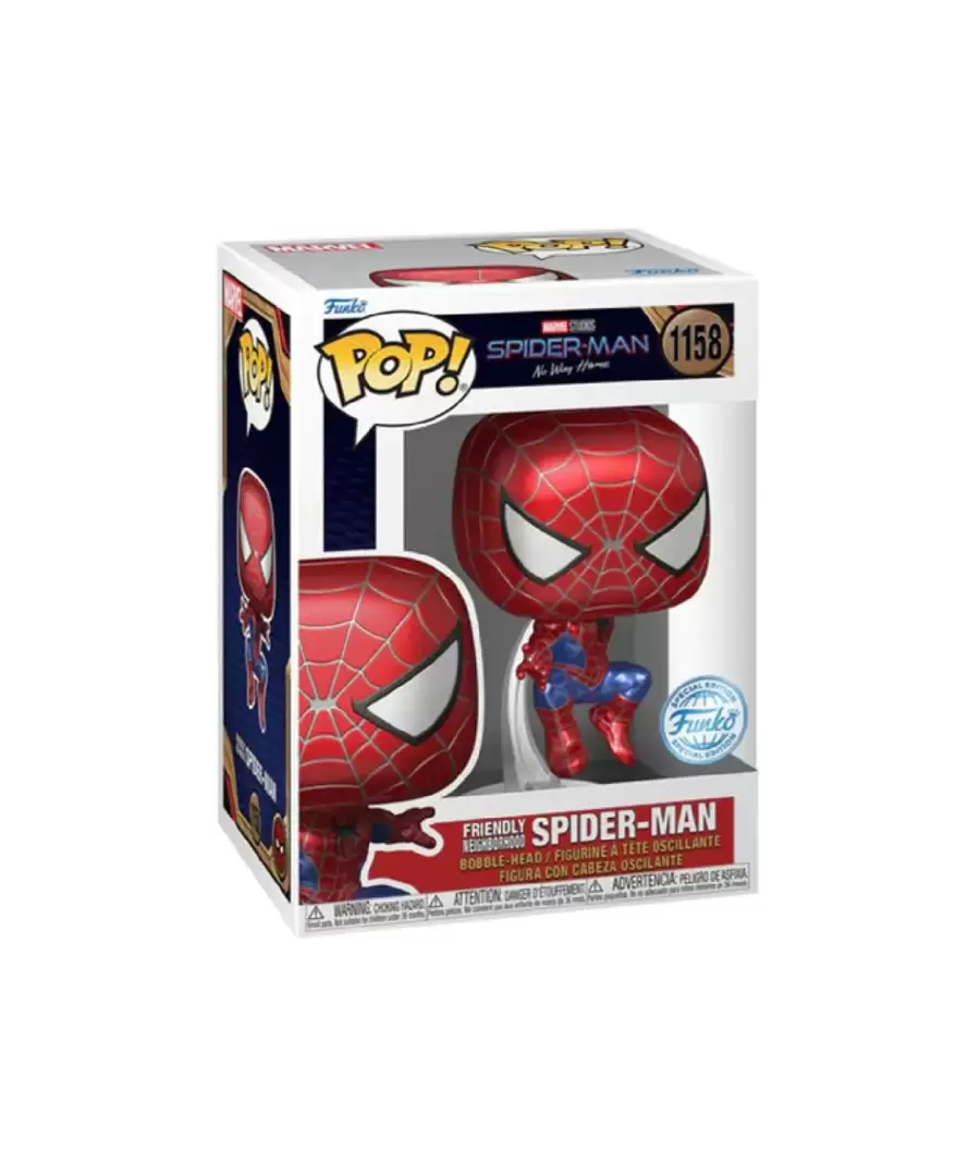 בובת פופ Funko Pop! Marvel: Spider-Man No Way Home – Friendly Neighborhood Spider-Man 1158