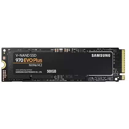 כונן קשיח SAMSUNG SSD 500G M.2 PCIe 3.0x4 NVMe 970 EVO PLUS תמונה 2