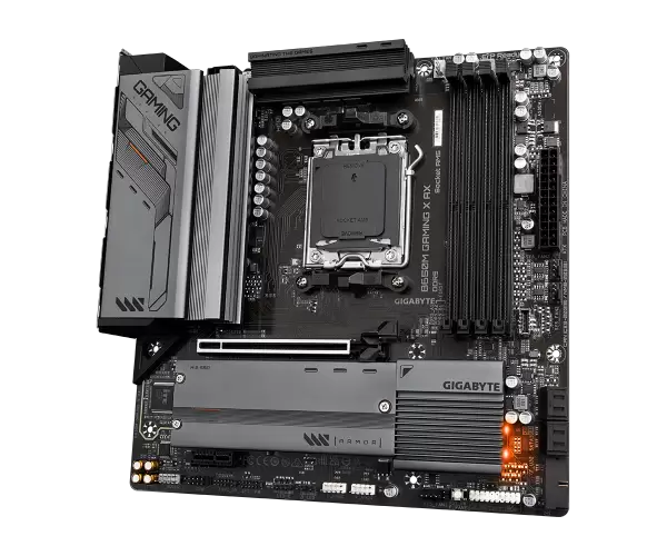 לוח אם Gigabyte B650M GAMING X AX 1.0 WIFI6 AM5 DDR5 Micro-Atx תמונה 3