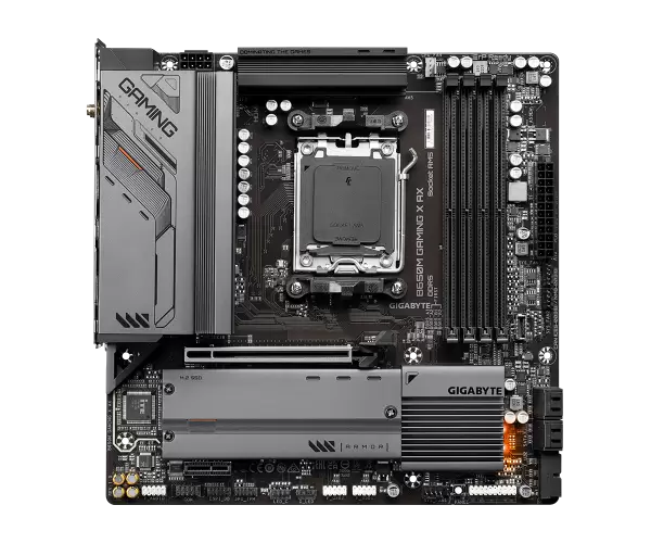 לוח Gigabyte B650 Gaming X AX 1.2 ATX WIFI BT AMD Zen4 AM5 DDR5 תמונה 2