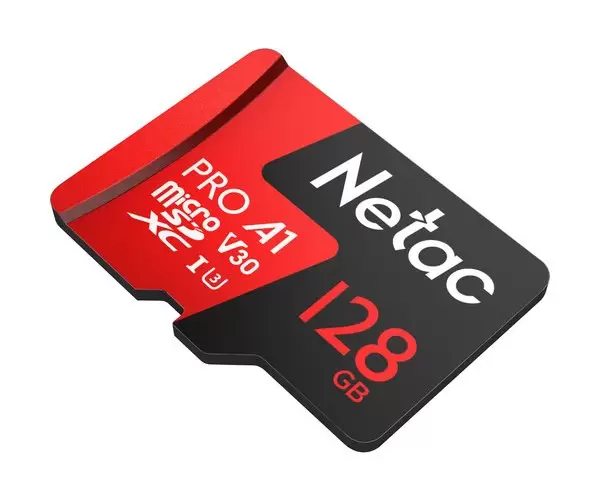 כ. זכרון Netac P500 Extreme Pro 128GB MicroSD Up To 100MB/s Read תמונה 3