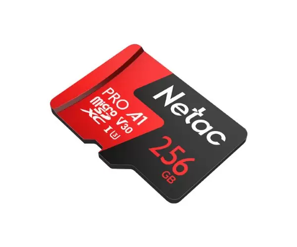 כ. זכרון Netac P500 Extreme Pro 256GB MicroSD Up To 100MB/s Read תמונה 3