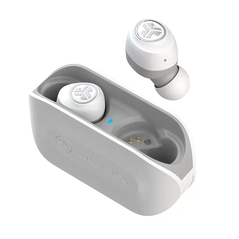 אוזניות צמודות אלחוטיות True Wireless Go Air Earbuds אפור לבן תמונה 3