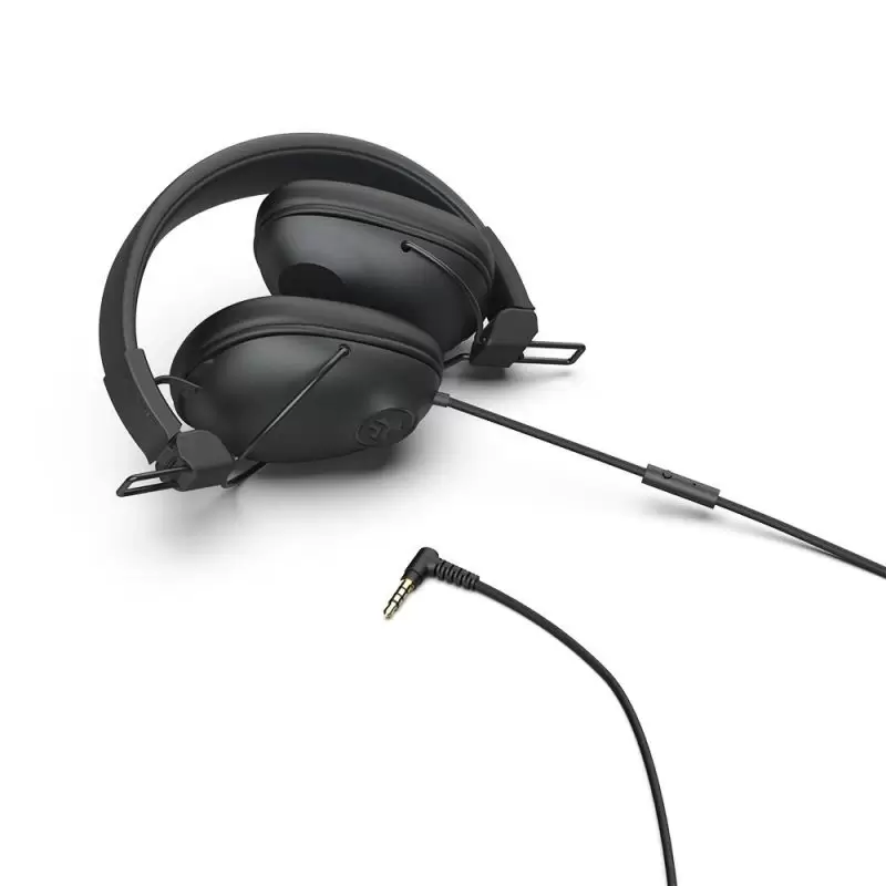 אוזניות בעיצוב ייחודי JLAB Over The Ear שחור תמונה 3