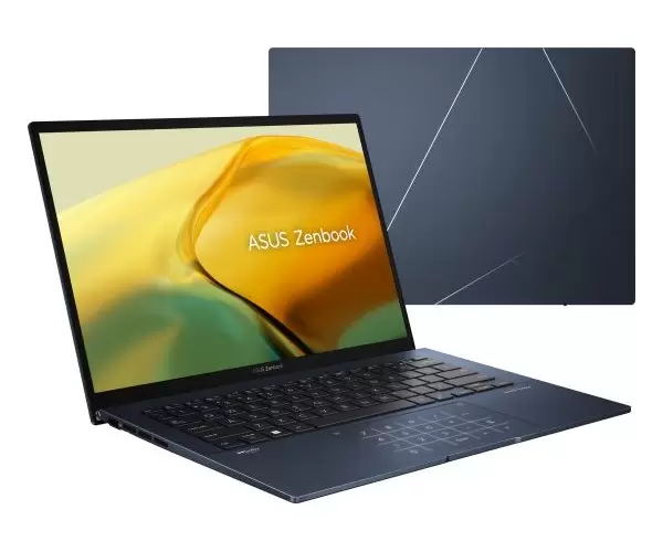 לפטופ אסוס Asus ZenBook 14 I7-1360P 16GB 1TB NVME WQXGA Iris XE WIN11