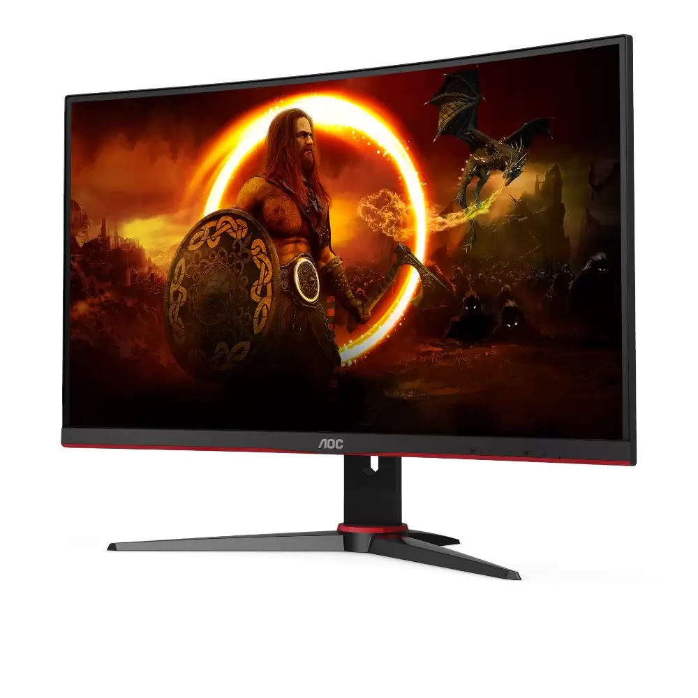 מסך מחשב גיימינג קעור 32" GAMING AOC VA CRVD 240Htz 0.5ms HDMIx2 DP VESA תמונה 2