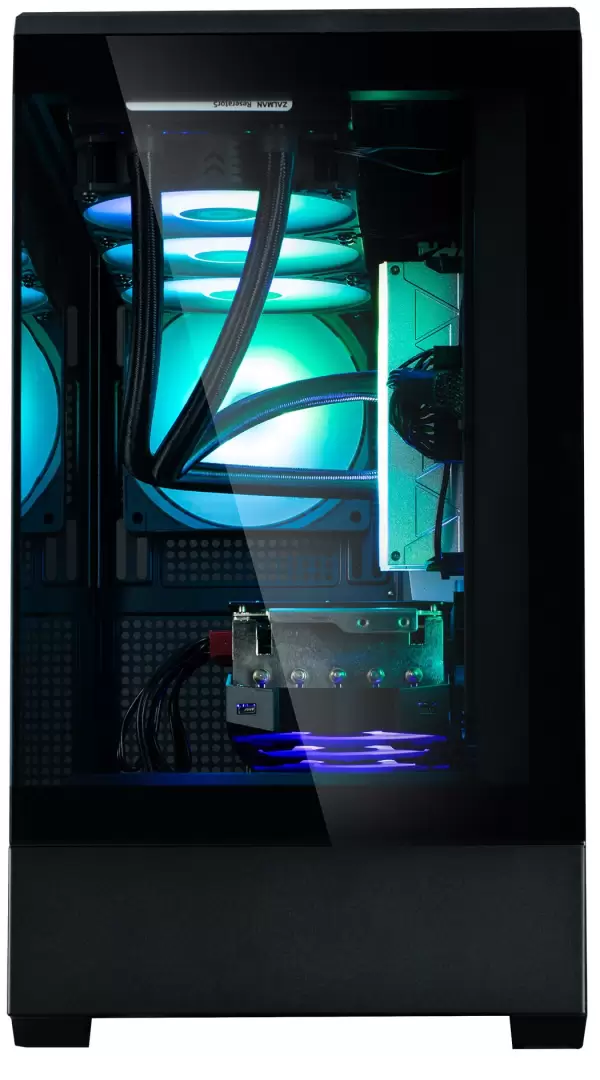 מארז מחשב שחור ZALMAN P30 ARGB mATX CASE Black תמונה 5