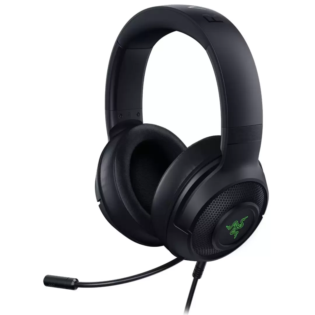 אוזניות חוטיות RAZER KRAKEN V3 X USB