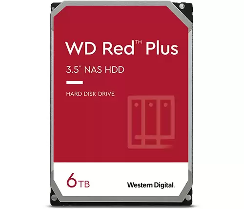 דיסק קשיח פנימי Western Digital WD Red Plus WD60EFPX 6TB
