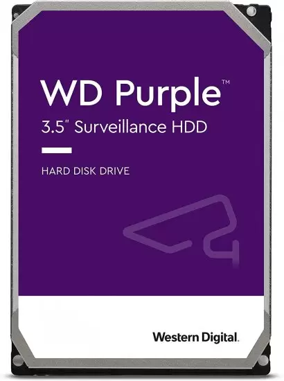 כונן קשיח Western Digital Purple 4TB 256MB 5400RPM SATA III WD43PURZ