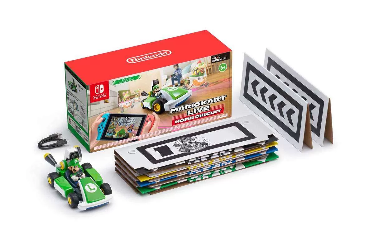 Mario Kart Live: Home Circuit – Luigi Set Pack Nintendo תמונה 2