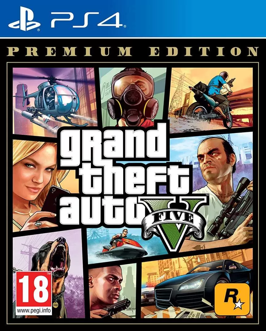 GTA V Premium Online Edition PS4