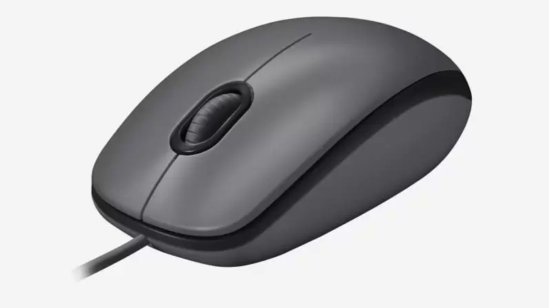 עכבר M100 CORDED MOUSE Logitech שחור