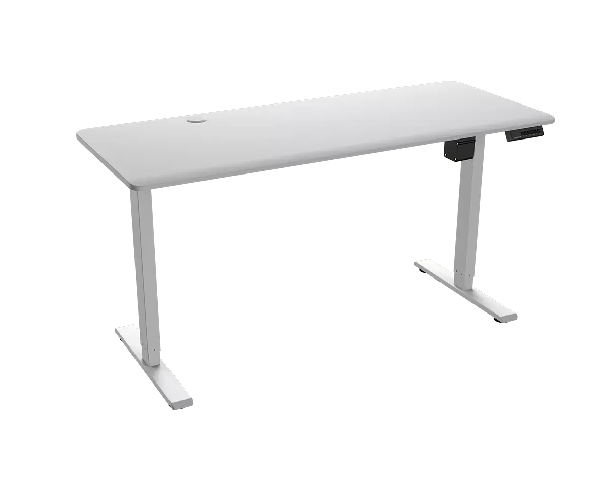 שולחן עמידה חשמלי COUGAR ROYAL 150 Mossa White Electric Standing Desk