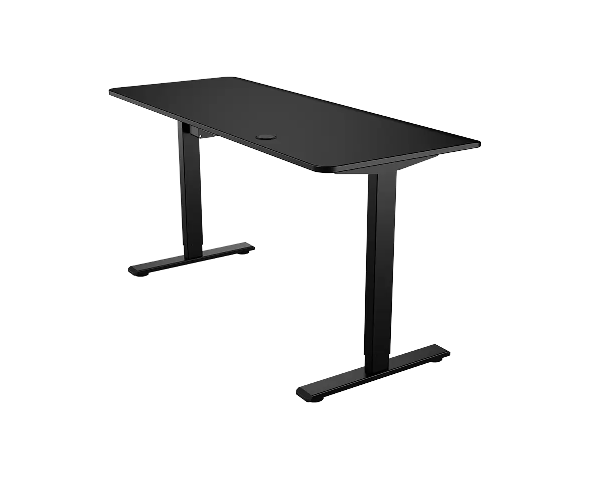 שולחן עמידה חשמלי COUGAR ROYAL 150 Mossa Black Electric Standing Desk תמונה 2