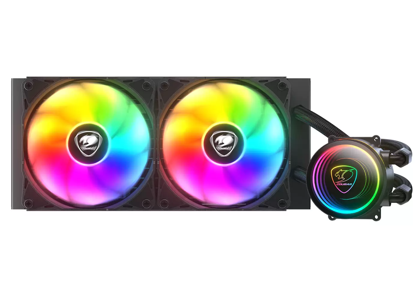 קירור נוזלי COUGAR Poseidon Elite 240 ARGB AIO liquid cooler תמונה 3