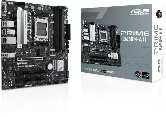 לוח אם ASUS PRIME B650M-A II AMD AM5 B650 DDR5