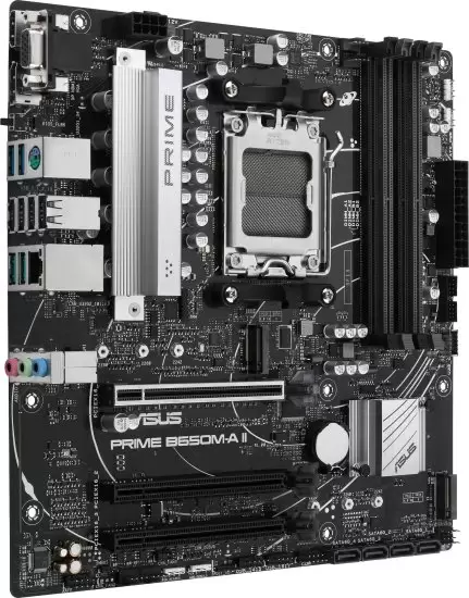 לוח אם ASUS PRIME B650M-A II AMD AM5 B650 DDR5 תמונה 3