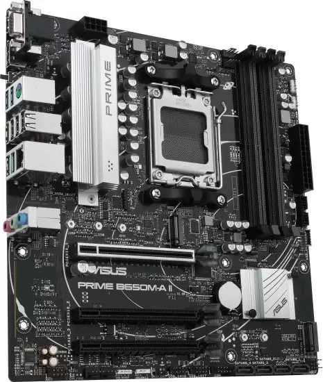 לוח אם ASUS PRIME B650M-A II AMD AM5 B650 DDR5 תמונה 4