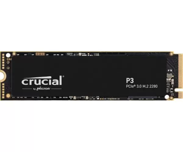 דיסק פנימי Crucial P3 4TB PCIe NVME 3.0 3D Nand Up To 3500MB/s