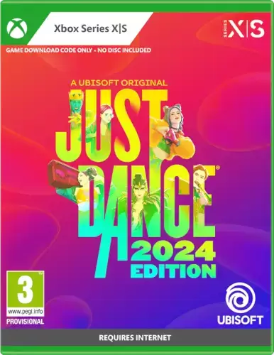 XBOX SERIES Just Dance 2024 Code In Box