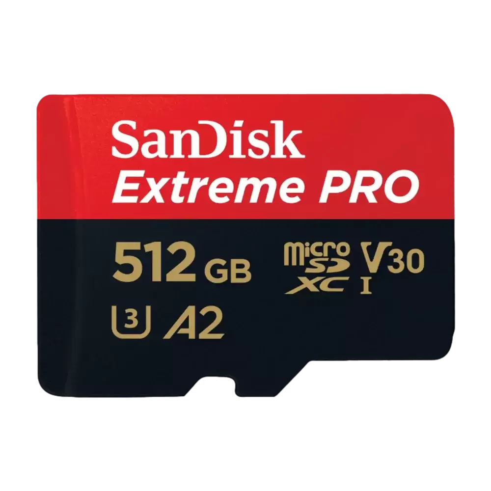 כרטיס זיכרון בנפח 512GB MICRO S.D EX 4K 200S מבית SANDISK