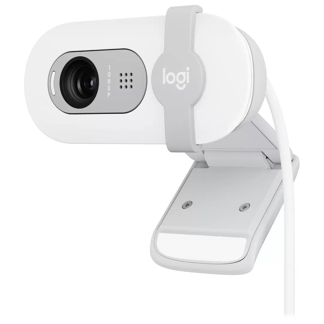 מצלמת רשת LO BRIO 100 FHD Webcam WHITE