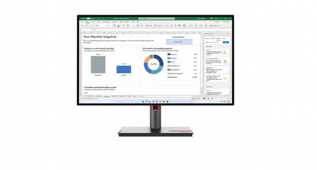 מסך לנובו Lenovo ThinkVision 27"  2K 4ms 60hz