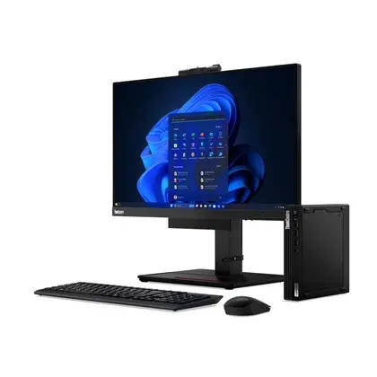 מחשב מיני נייח לנובו LENOVO ThinkCentre M70q i7/16/512/DOS תמונה 4