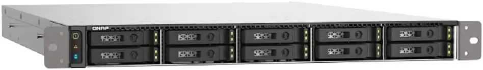 כונן קשיח QNAP NAS 10-BAY NVME ZFS (1U) TS-H1090FU תמונה 4